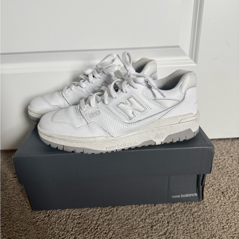 New Balance White Sneakers